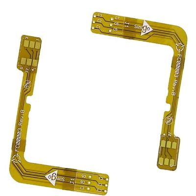 좋은 가격 2 온스 유연한 PCB 이사회 ENIG 백색 실크 스트린 PCB 1 층 플렉스 PCB 온라인으로