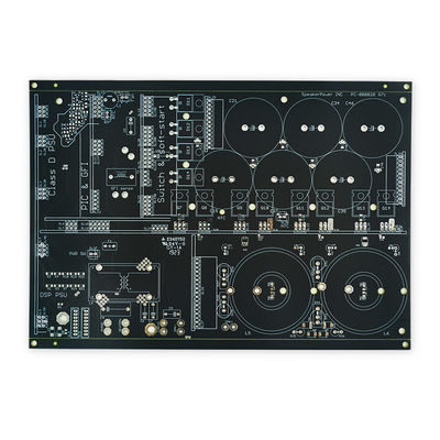 좋은 가격 하얀 ENIG 무거운 구리 PCB 회로판 FR4 4 온스 무광택 검정색 / 온라인으로