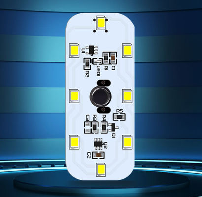 좋은 가격 다층 LED 라이트 회로 보드 어셈블리 알루미늄 재질 흰색 솔더 마스크 온라인으로