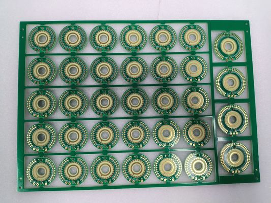 좋은 가격 2층 FR4 PCB 고 TG 회로 보드 회전 스위치용 단단한 금으로 2.4mm 온라인으로