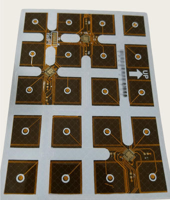 좋은 가격 이중 면 플렉스 PCB 1OZ EING 노란색 커버 레이 및 흰색 솔더 마스크 FPC 온라인으로