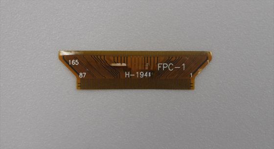 좋은 가격 2층 유연 PCB 0.5oz 폴리마이드 EING 노란색 커버 레이어 온라인으로