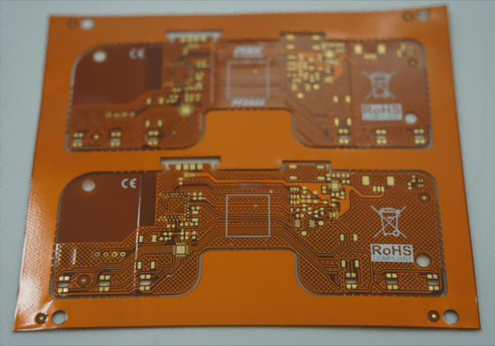 좋은 가격 2층 유연 PCB 보드 1OZ 구리 0.2mm 보드 두께 온라인으로