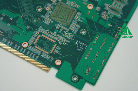 좋은 가격 10층 PCB 인쇄 회로 보드 중형 TG150 FR4 0.1mm 라인 OSP 및 골드 지문 기술 온라인으로