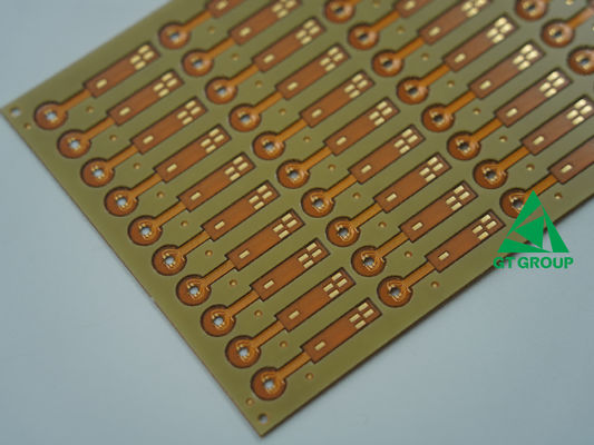 좋은 가격 4 층 유연 PCB 보드 0.28mm 폴리마이드 재질 3/3 밀리 라인 너비 EING 표면 마무리 온라인으로