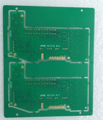 좋은 가격 1.6mm 보드 두께 빠른 회전 PCB 샘플 몰입 금과 금 손가락 표면 끝 검은 솔더 마스크 온라인으로