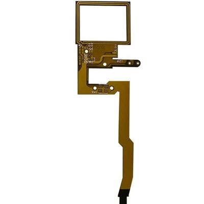 좋은 가격 오래가는 탄력적 인쇄 회로 판 어셈블리 2 층 노란색+검은색은 영화를 덮습니다 온라인으로