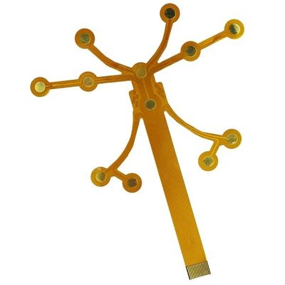 좋은 가격 구부릴 수 있는 탄력적 PCB 보드 전자공학 0.2 밀리미터 노란 커버 필름 온라인으로