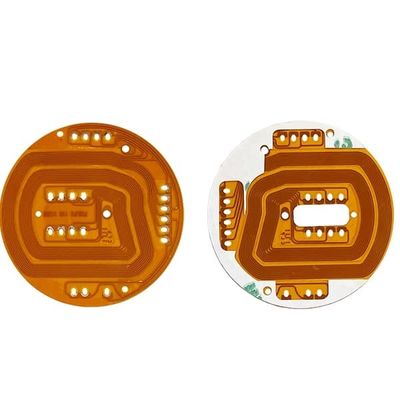 좋은 가격 1 층 PCB 탄력적이 ENIG 1 온스 PCB는 커버 필름 52.81*52.81mm을 노랗게 합니다 온라인으로