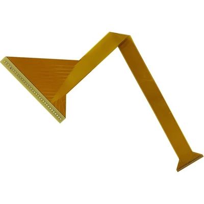 좋은 가격 1 층 PCB 연성 보드 1 온스 0.8 밀리미터 PCB 솔더 마스크 노란 커버 필름 온라인으로