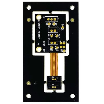 좋은 가격 1 온스 FR4 엄격하 플렉스 PCB 8 층 PCB 1 밀리미터 녹색 커버 필름 백색 온라인으로