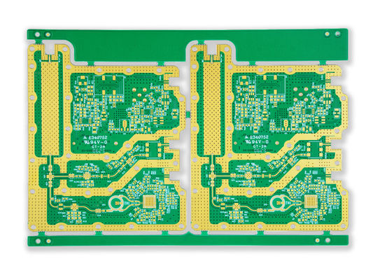 좋은 가격 ENIG 6L 로저스 PCB RO4003C+KB6160A 0.25 밀리미터 민 홀 104.53*154.55mm 온라인으로