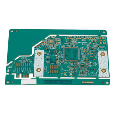좋은 가격 HF 주문 제작된 회로 PCB는 1.7 온스 로저스 PCB ENIG 녹색이 ROHS에 탑승합니다 온라인으로