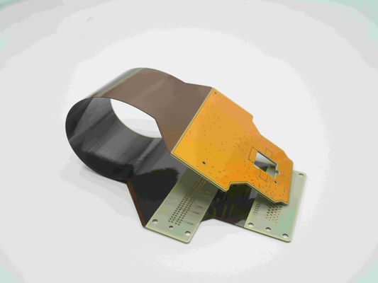 좋은 가격 12층 1OZ 구리 및 높은 TG 물질 레일과 맹 구멍을 가진 딱딱한 플렉스 PCB 온라인으로