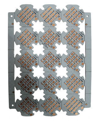 좋은 가격 LED 알루미늄 PCB 보드 1oz OSP 및 EING 백색 솔더 마스크 조명 응용 프로그램 온라인으로