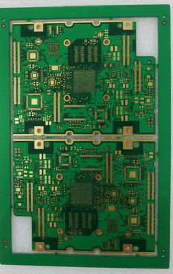 좋은 가격 HDI PCB 보드 6L 1OZ EING 0.1mm 구멍 금 손가락 녹색 솔더 마스크 데이터 스트로에 온라인으로