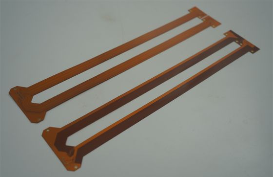 좋은 가격 2L PCB 유연 노란색 커버 레이 EING 1OZ 0.18mm 유연 회로 보드 온라인으로