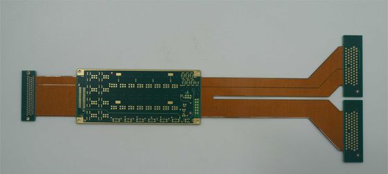 좋은 가격 10 레이어 딱딱한 플렉스 PCB 재질 듀폰트 AP8545R 및 폴리마이드 및 FR4 TG170 EING 온라인으로