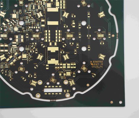 좋은 가격 2층 구리 PCB 2W/M*K 구리 베이스 1.6mm 두께 블랙 솔더마스크 열전기 분리 온라인으로