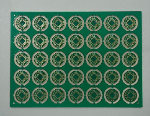 좋은 가격 2L 로저스 회로판 RO4003C 재료 1.6mm 1OZ Edge Plating Green Soldermask EING 온라인으로