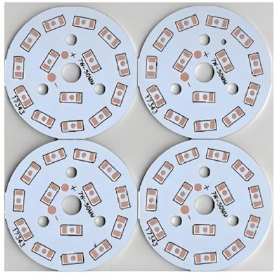 좋은 가격 Aluminium PCB Board For LED Lighting Solutions With 1OZ White Soldermask 온라인으로